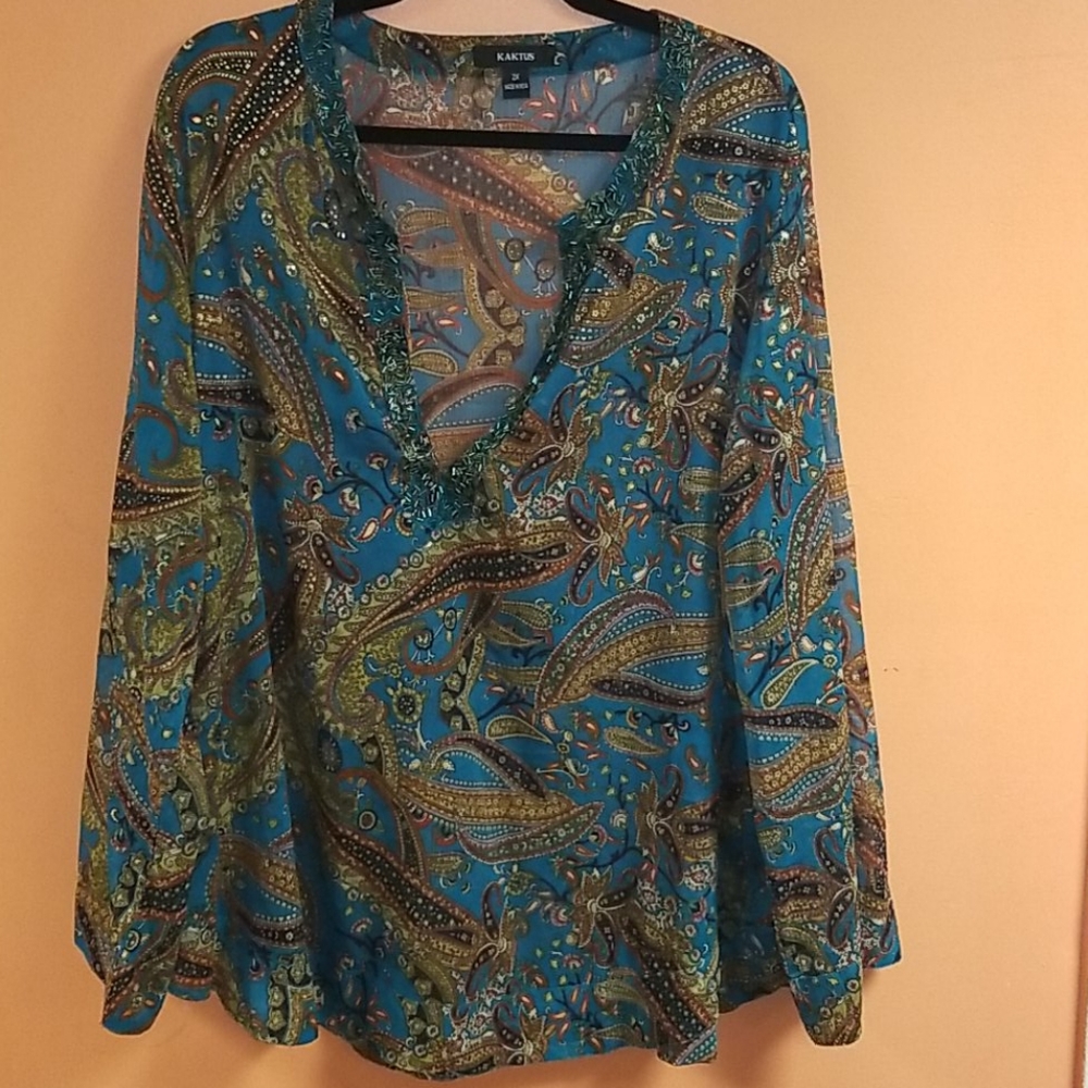 Paisley blouse